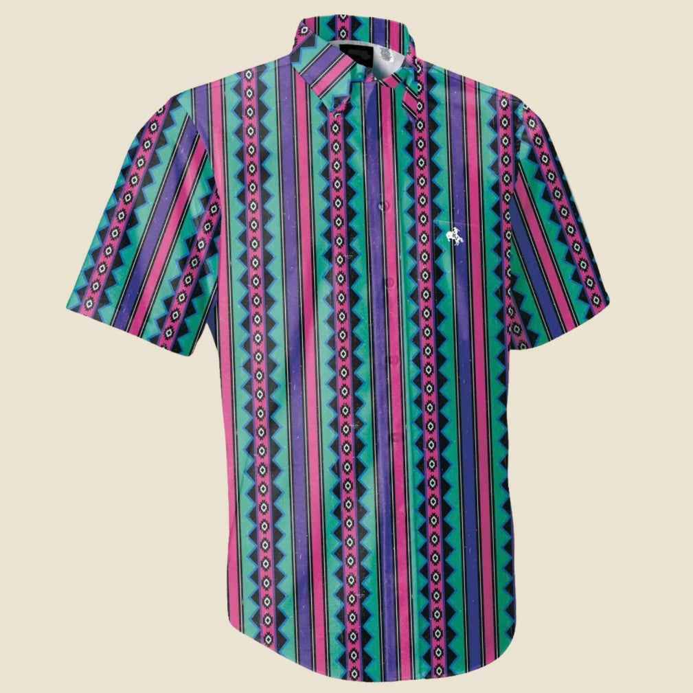 RV Neon Moon Button-Up