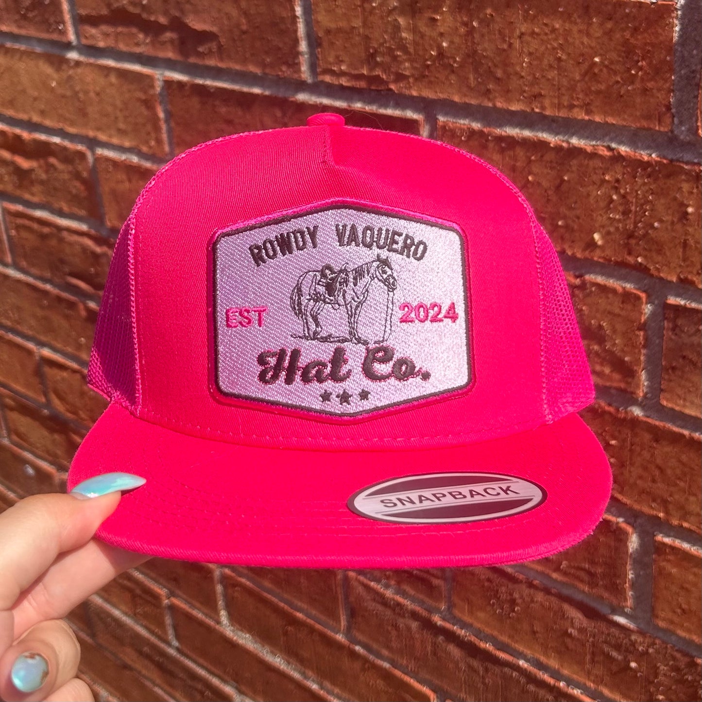 Trail Rider Cap - Pink/Pink