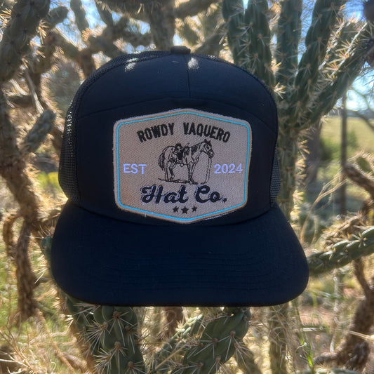 Trail Rider Cap - Black/Tan