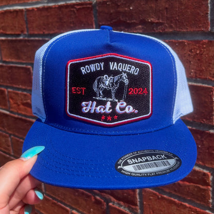 Trail Rider Cap - Blue/Black