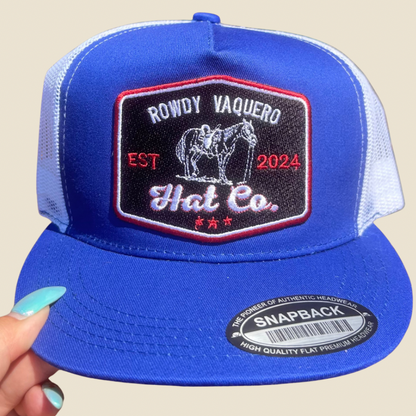 Trail Rider Cap - Blue/Black