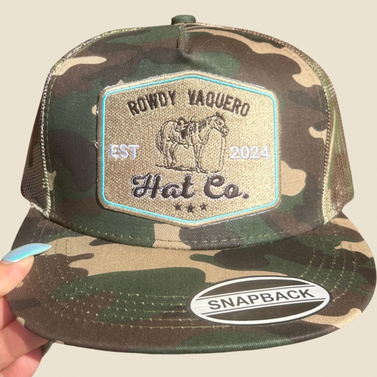 Trail Rider Cap - Camo/Tan