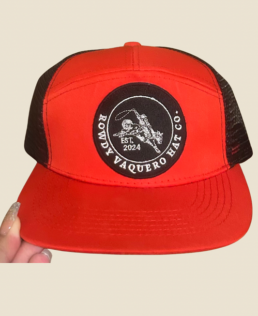 Rowdy Rider Cap - Red/Black