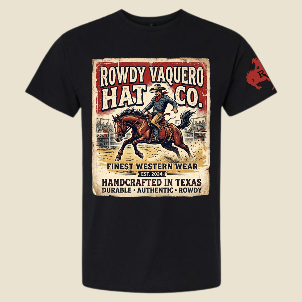 RV Vintage Rodeo Poster T-Shirt