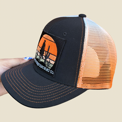 Desert Drifter Cap - Black/ Orange Gradient