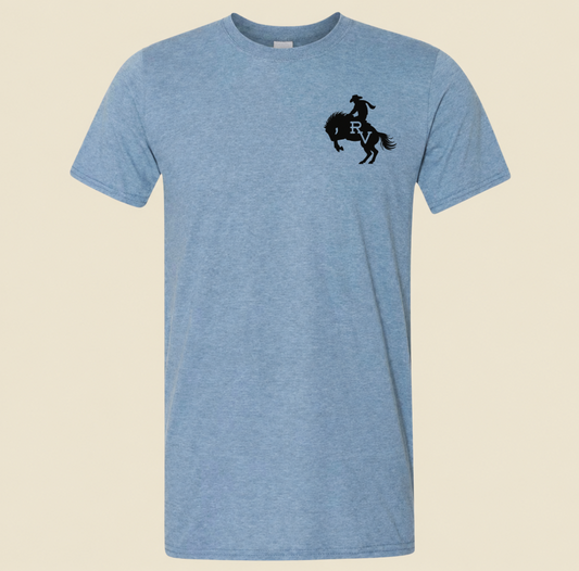 Original Rowdy Vaquero T-Shirt - Blue