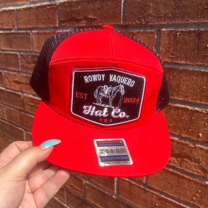 Trail Rider Cap - Red/Black