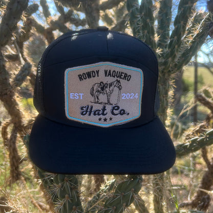 Trail Rider Cap - Black/Tan