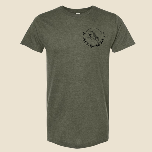 Rowdy Rider T-Shirt - Olive