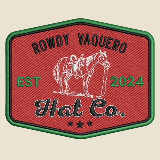 Trail Rider Patch - Red/Green