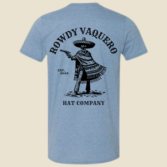 Original Rowdy Vaquero T-Shirt - Blue